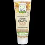 SO’BiO étic Balsamo all'argan per la lucentezza - per capelli da normali a secchi BIO (200 ml) - lascia i capelli lucidi e setosi