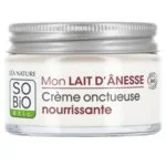 SO’BiO étic Crema ricca e nutriente al latte d'asina BIO (50 ml) - per pelle molto secca