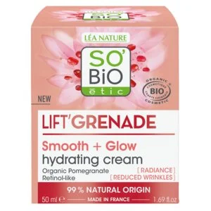 SO’BiO étic Crema giorno illuminante antirughe Lift'Grenade BIO (50 ml) - al melograno