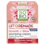 SO’BiO étic Crema notte illuminante antirughe Lift'Grenade BIO (50 ml) - al melograno
