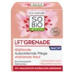 SO’BiO étic Crema notte illuminante antirughe Lift'Grenade BIO (50 ml) - al melograno