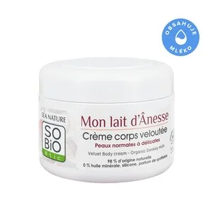 SO’BiO étic Crema corpo nutriente al latte d’asina BIO (200 ml) - anche per pelli sensibili