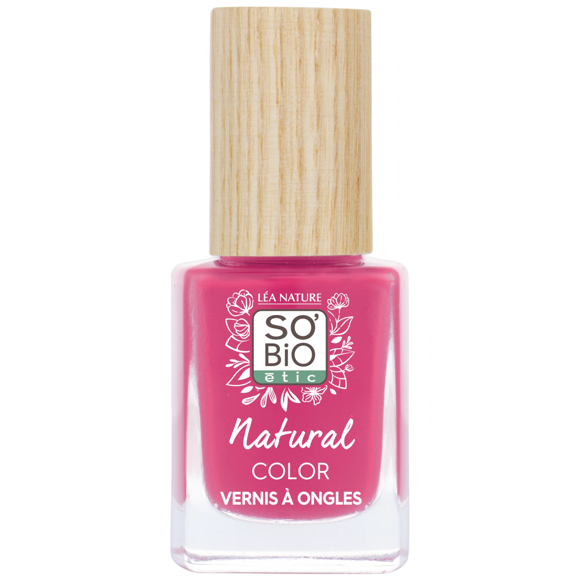 SO’BiO étic Smalto per unghie - 40 rosa bohémien (11 ml) - dal colore brillante e intenso