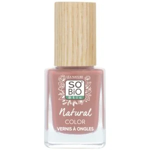 SO’BiO étic Smalto per unghie - 45 peonia rosa (11 ml) - dal colore brillante e intenso