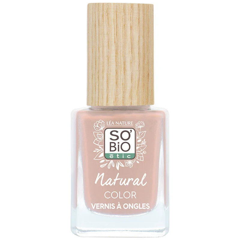 SO’BiO étic Smalto per unghie - 60 rosa romantico (11 ml) - dal colore brillante e intenso