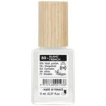 SO’BiO étic Smalto per unghie - 80 bianco francese (11 ml) - dal colore brillante e intenso