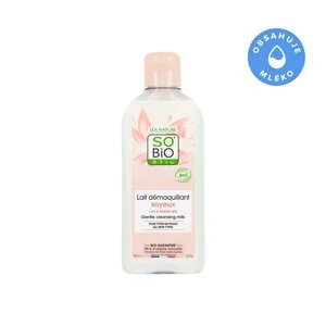 SO’BiO étic Latte detergente struccante al latte d’asina BIO (200 ml) - rimuove delicatamente trucco e impurità