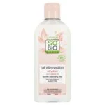 SO’BiO étic Latte detergente struccante al latte d’asina BIO (200 ml) - rimuove delicatamente trucco e impurità