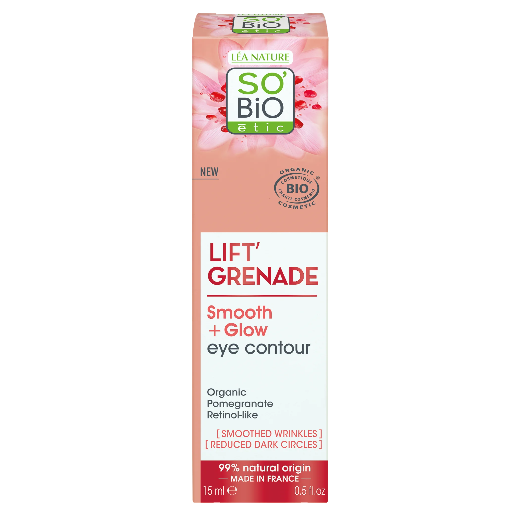 SO’BiO étic Trattamento contorno occhi Lift'Grenade BIO (15 ml) - al melograno