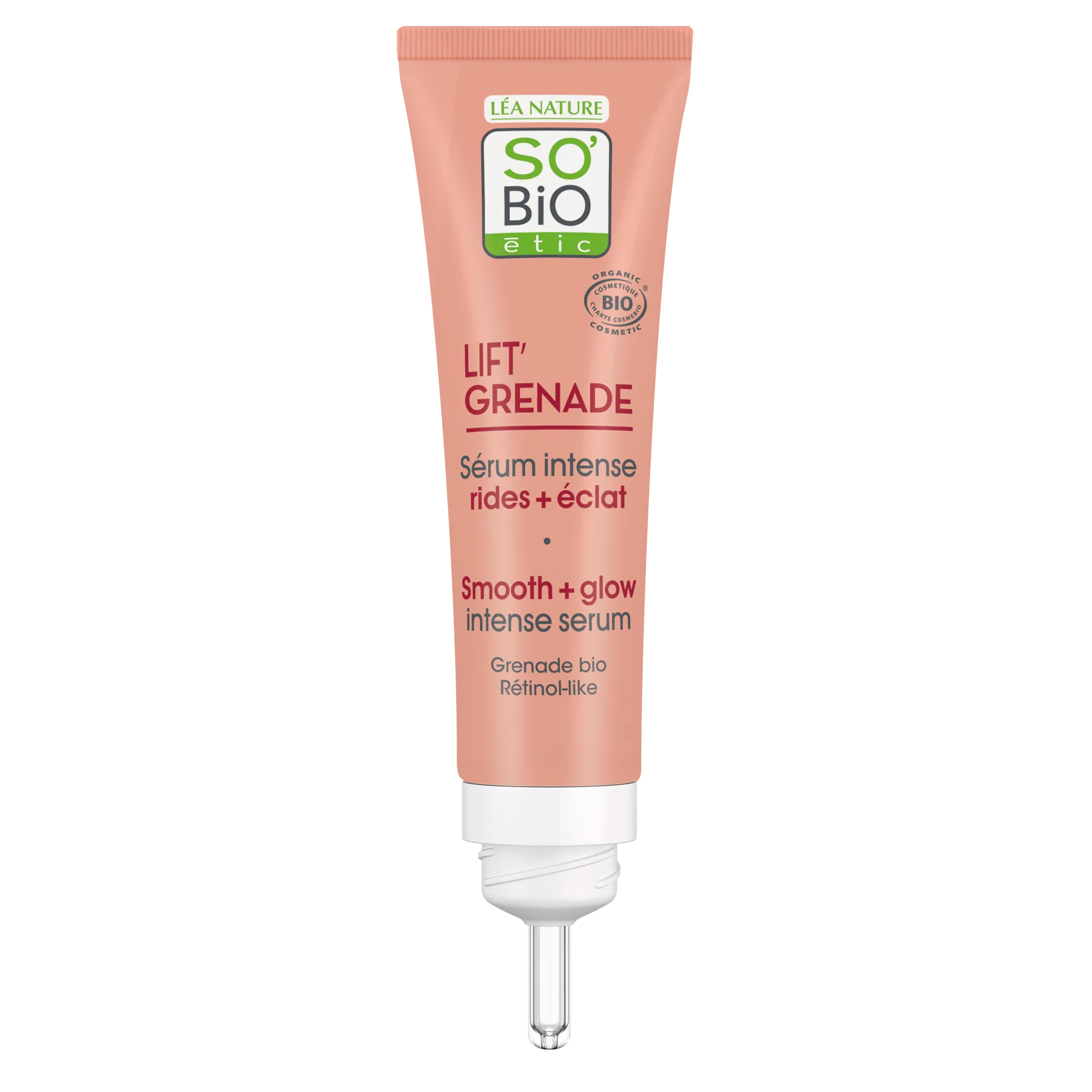 SO’BiO étic Siero illuminante antirughe Lift'Grenade BIO (30 ml) - al melograno