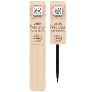 SO’BiO étic Eyeliner liquido BIO - 01 nero (3 ml) - mette in risalto i tuoi occhi