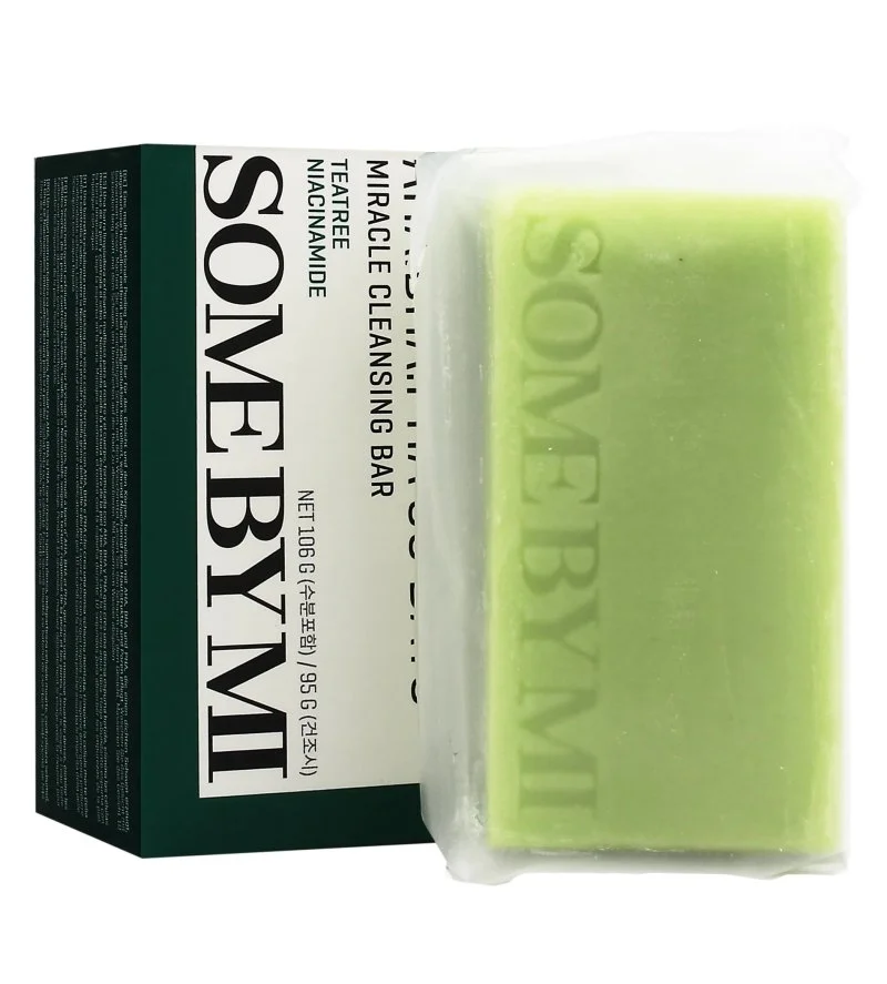 AHA BHA PHA 30 Days Miracle Cleansing Bar sapone solido per pelli acneiche con acidi AHA, BHA e PHA 106 g