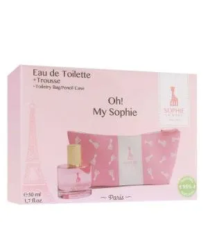 Sophie La Girafe Sophie La Girafe My Sophie cofanetto regalo Eau de Toilette per bambini 50 ml + trousse cosmetica