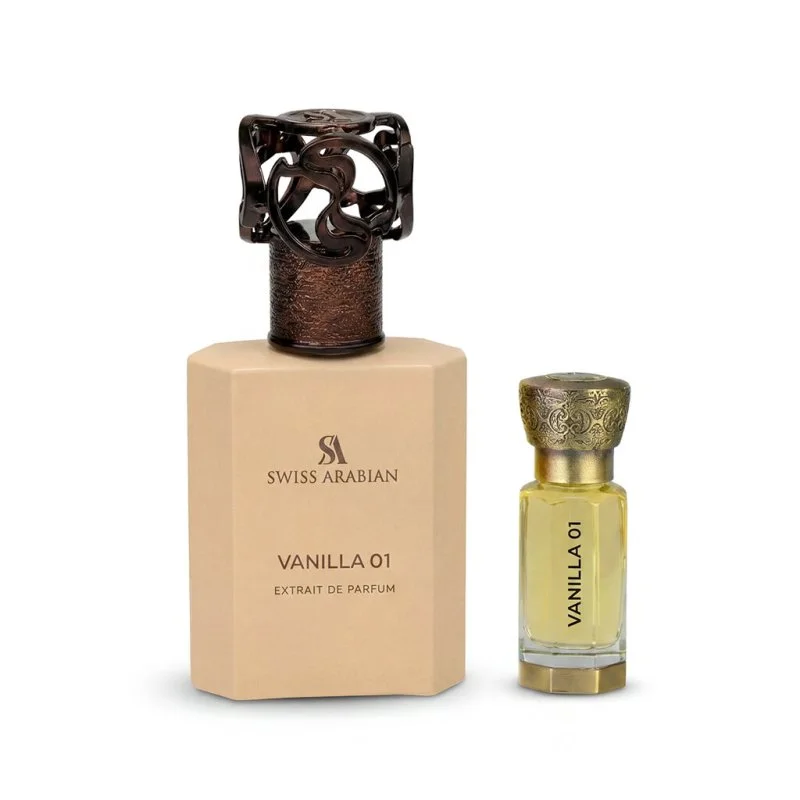 Vanilla 01 50 ml + olio profumato, estratto di profumo da donna 12 ml