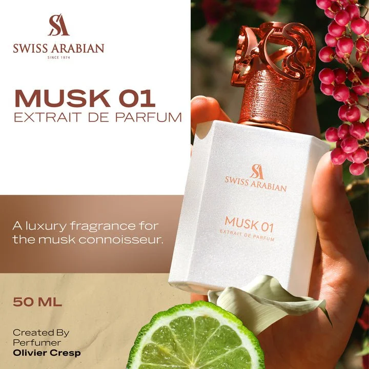 Musk 01 U Estratto di Profumo 50 ml