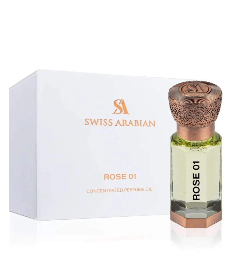 Rose 01 olio profumato concentrato unisex 12 ml