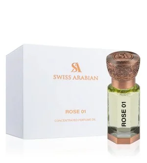 Swiss Arabian Rose 01 olio profumato concentrato unisex