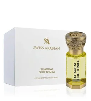 Swiss Arabian Shaghaf Oud Tonka olio profumato concentrato unisex