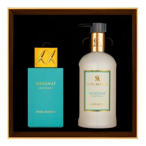 Shaghaf Oud Tonka U Eau de Parfum 75 ml + lozione corpo 300 ml