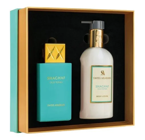 Shaghaf Oud Tonka U Eau de Parfum 75 ml + lozione corpo 300 ml