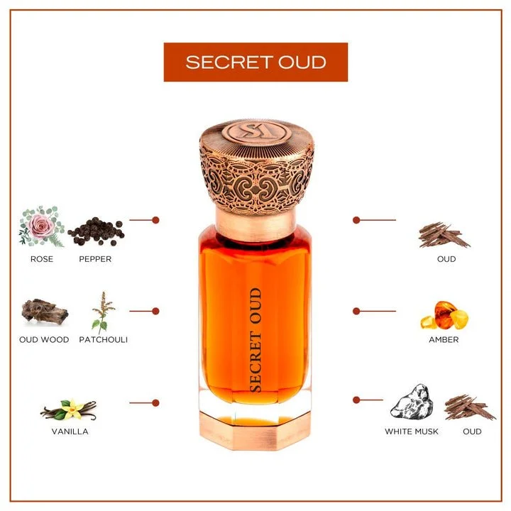 Secret Oud Olio Profumato Concentrato U 12 ml