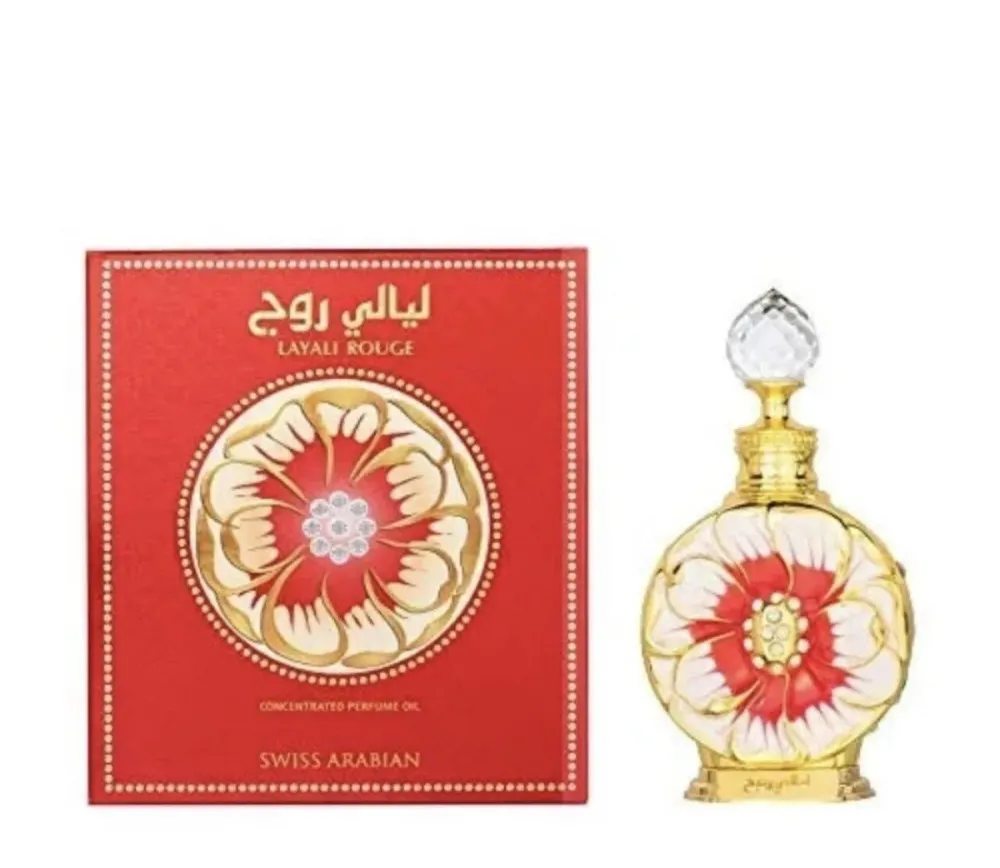 Layali Rouge olio profumato per donne 15 ml