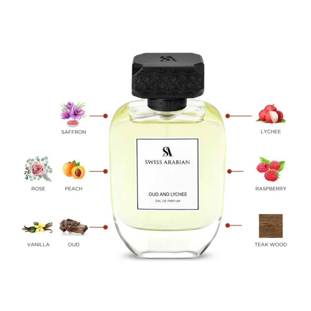 Oud and Lychee eau de parfum unisex 100 ml