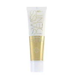 Swissdent Crystal crema dentale rigenerante con azione sbiancante