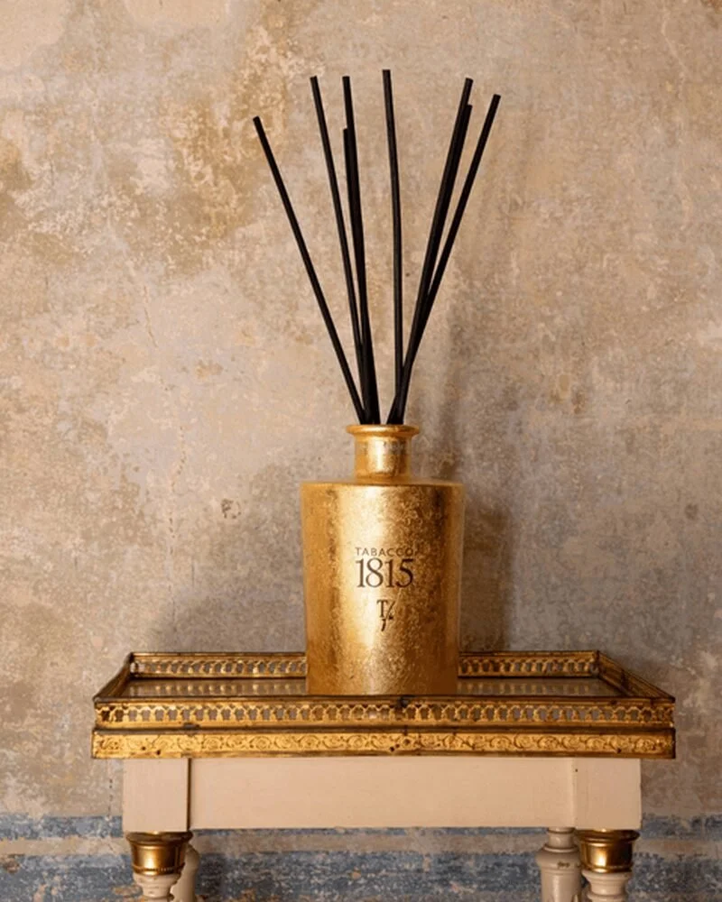 1815 Bastoncini Ml.500 Vaso Oro Fragranza per la Casa - Tfu - 10° Anniversario (Ta500Tfu.23T