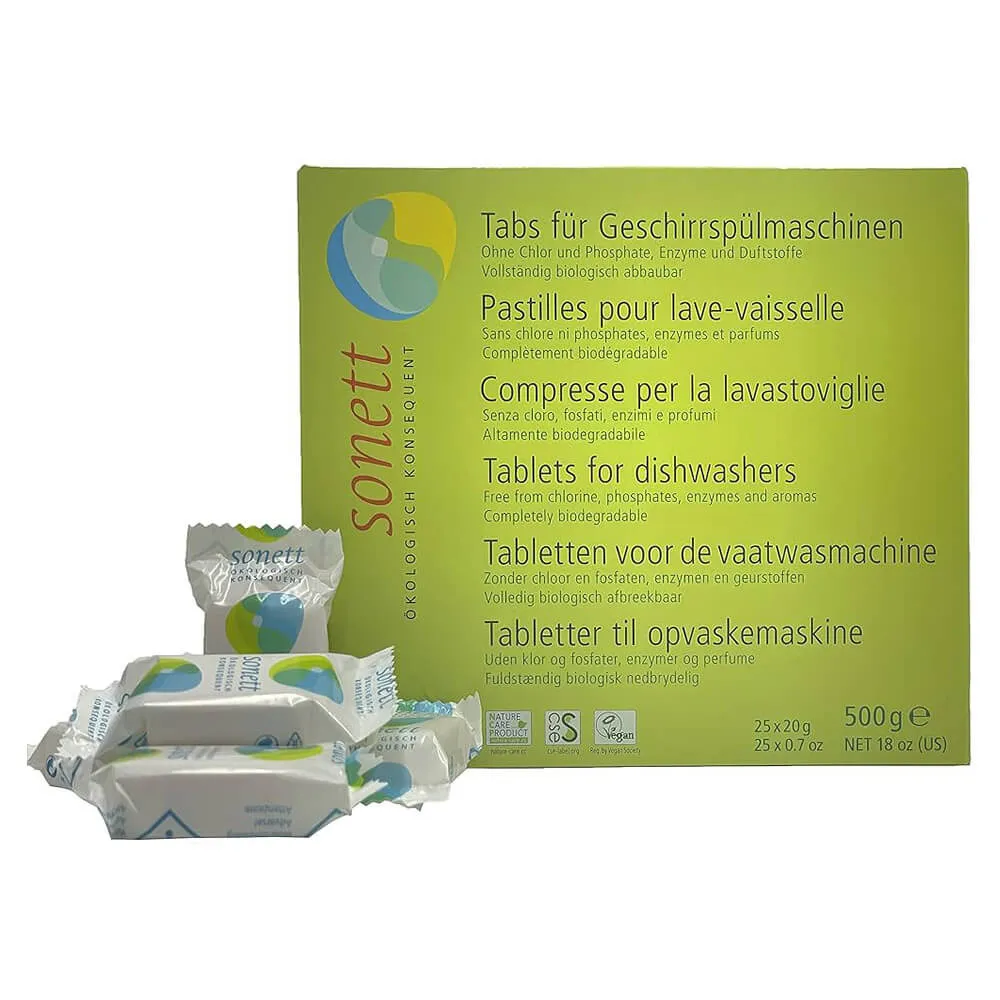Sonett Pastiglie per lavastoviglie (25 pezzi) 500 g