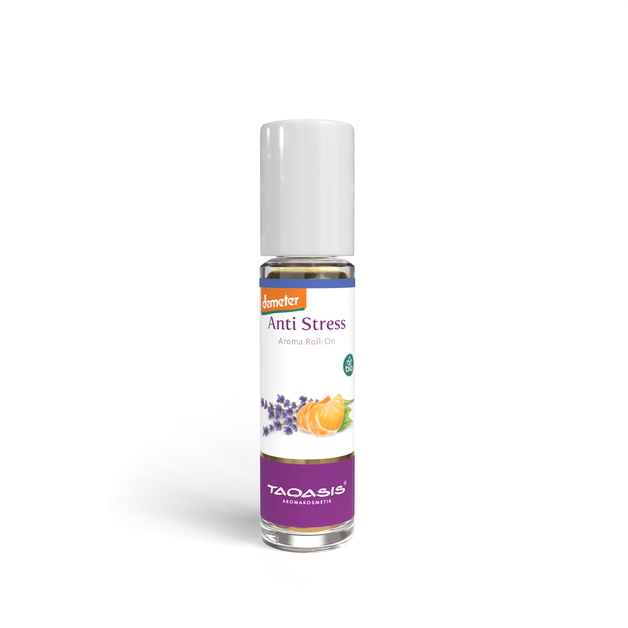 Taoasis Aroma roll-on Anti Stress BIO (10 ml) - calmante, riequilibrante e armonizzante