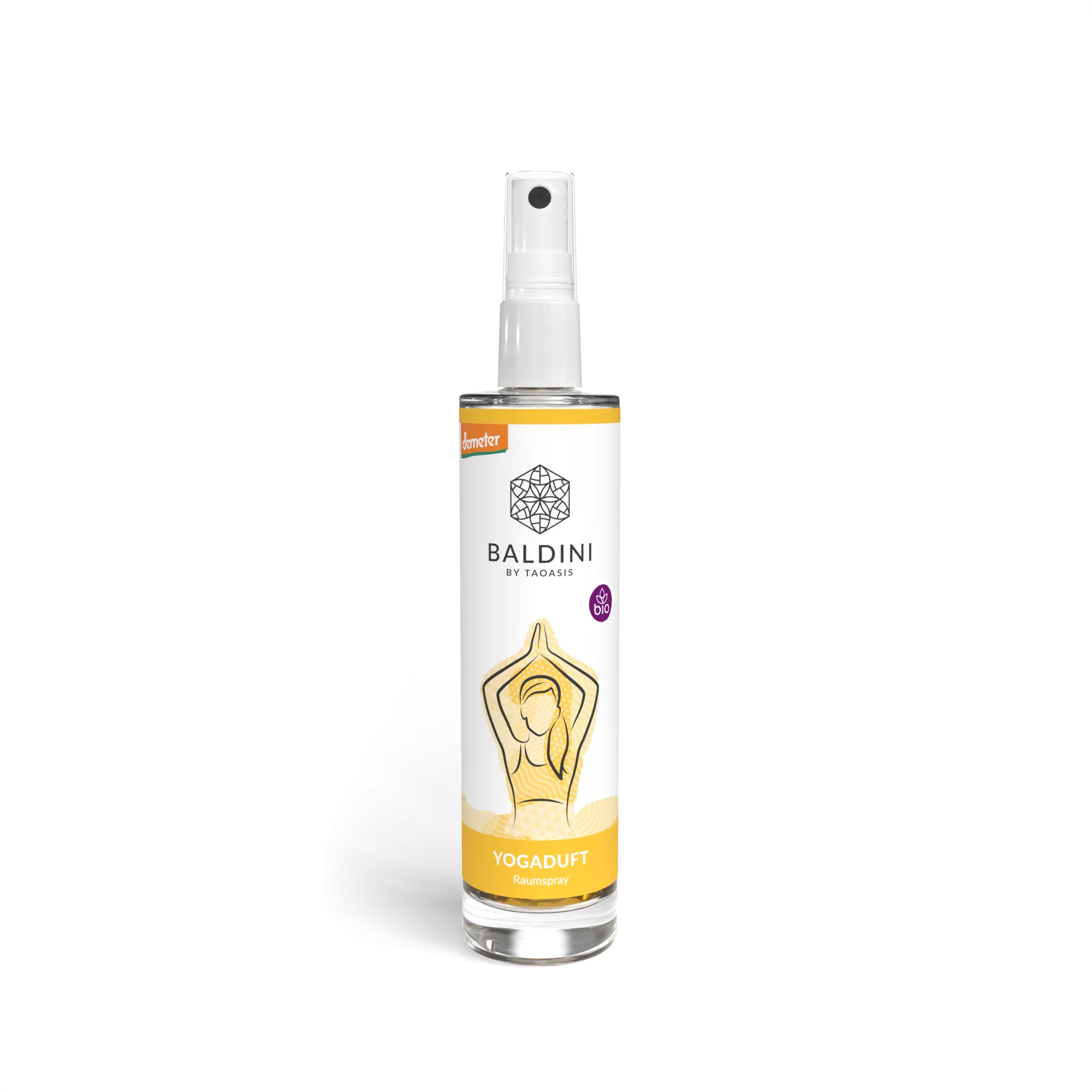 Taoasis Baldini Deodorante per ambienti Yoga Scent BIO (50 ml) - radicante, armonizzante ed equilibrante