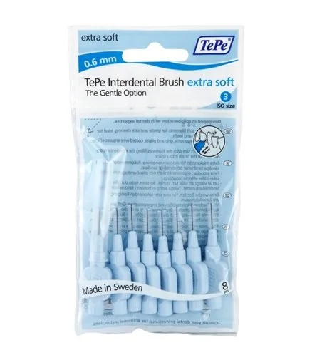 Extra Soft scovolini interdentali 0,6 mm 8 pz