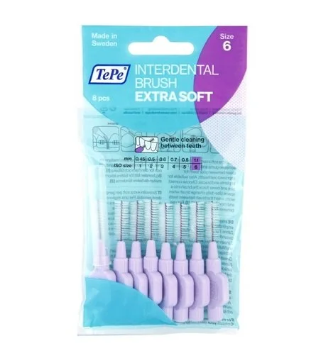 Scovolini interdentali extra morbidi 1,1 mm 8 pezzi