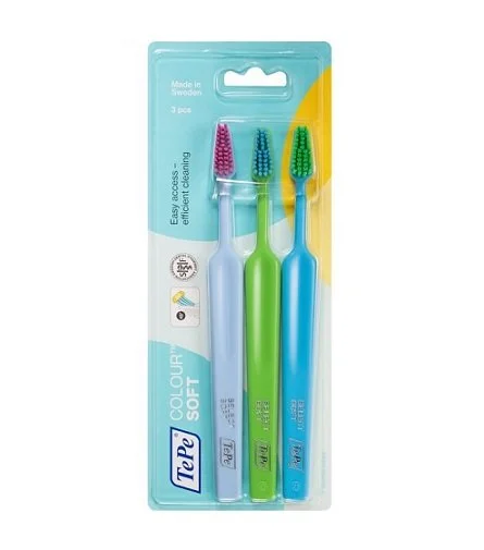 Colour Select Soft spazzolino da denti soft 3 pz.