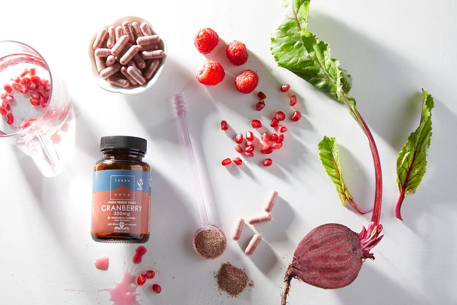 Terranova Health Mirtillo rosso liofilizzato 300 mg BIO (50 capsule) - con antiossidanti