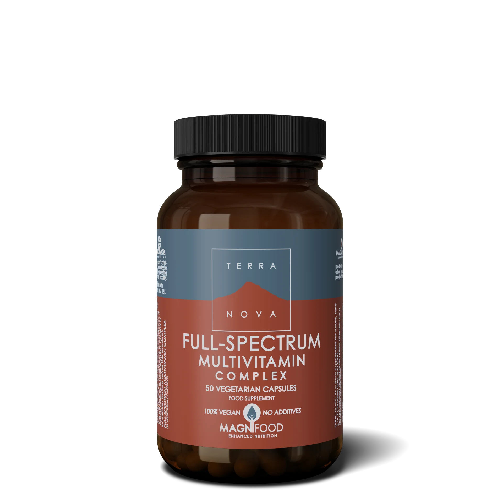 Terranova Health Complesso multivitaminico a spettro completo (50 capsule) - sostegno alla vitalità quotidiana