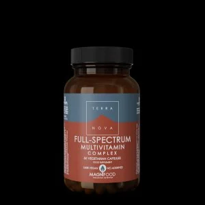Terranova Health Complesso multivitaminico a spettro completo (50 capsule) - sostegno alla vitalità quotidiana