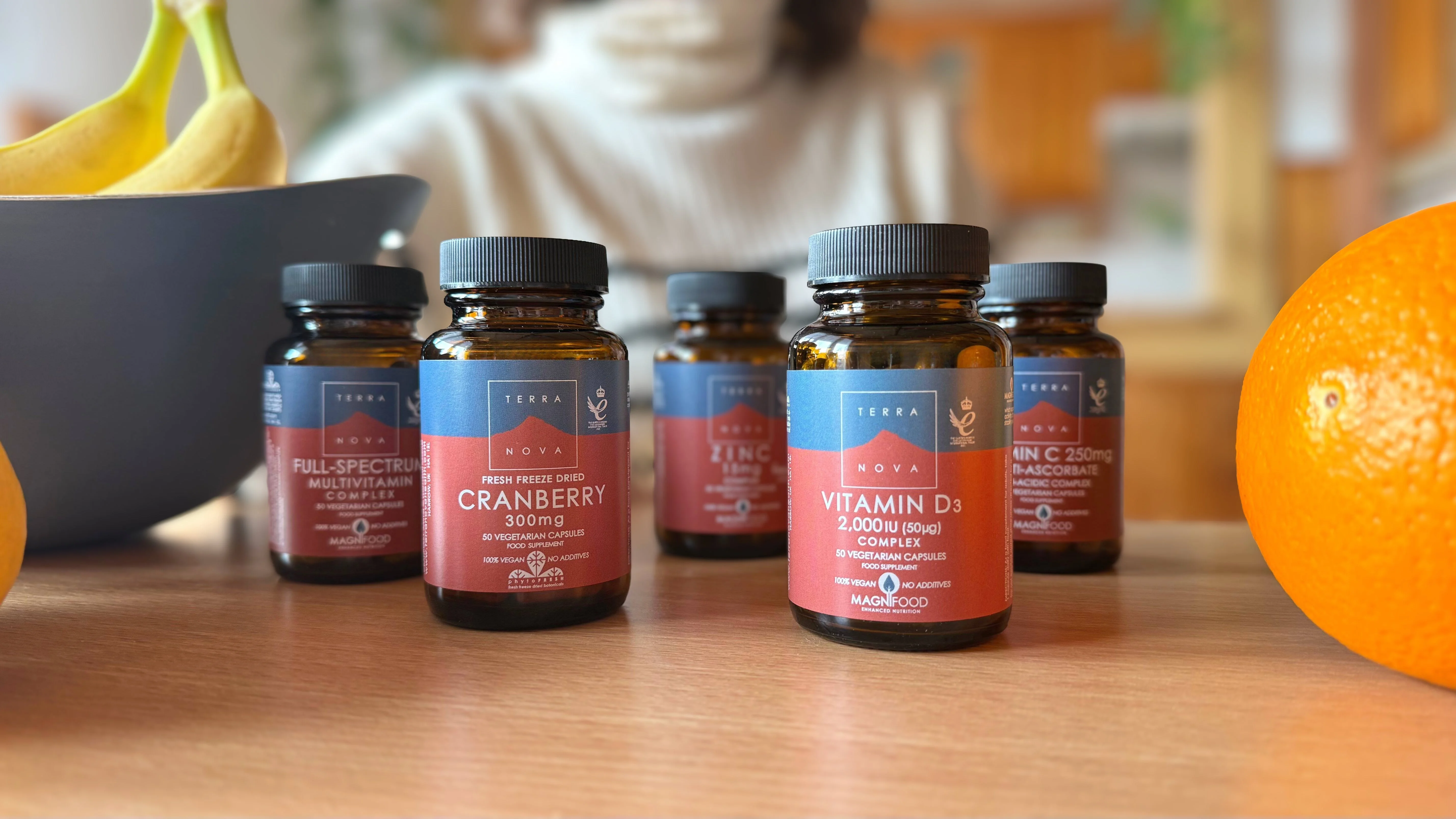 Terranova Health Complesso multivitaminico a spettro completo (50 capsule) - sostegno alla vitalità quotidiana