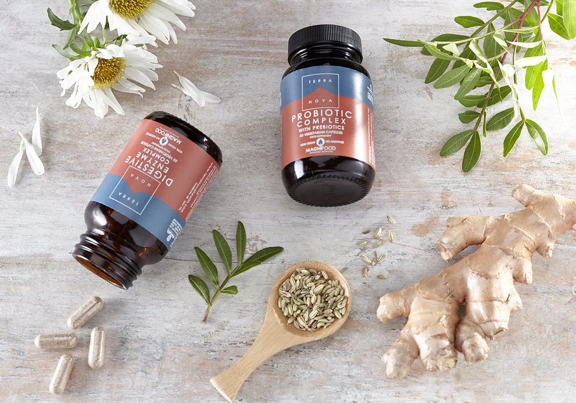 Terranova Health Complesso Probiotico & Prebiotici (50 capsule) - per il supporto della flora intestinale