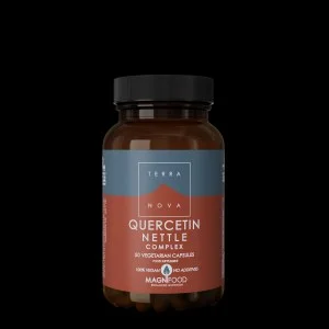 Terranova Health Quercetin Nettle Complex con ortica (50 capsule) - per la stagione dei pollini e difese immunitarie indebolite