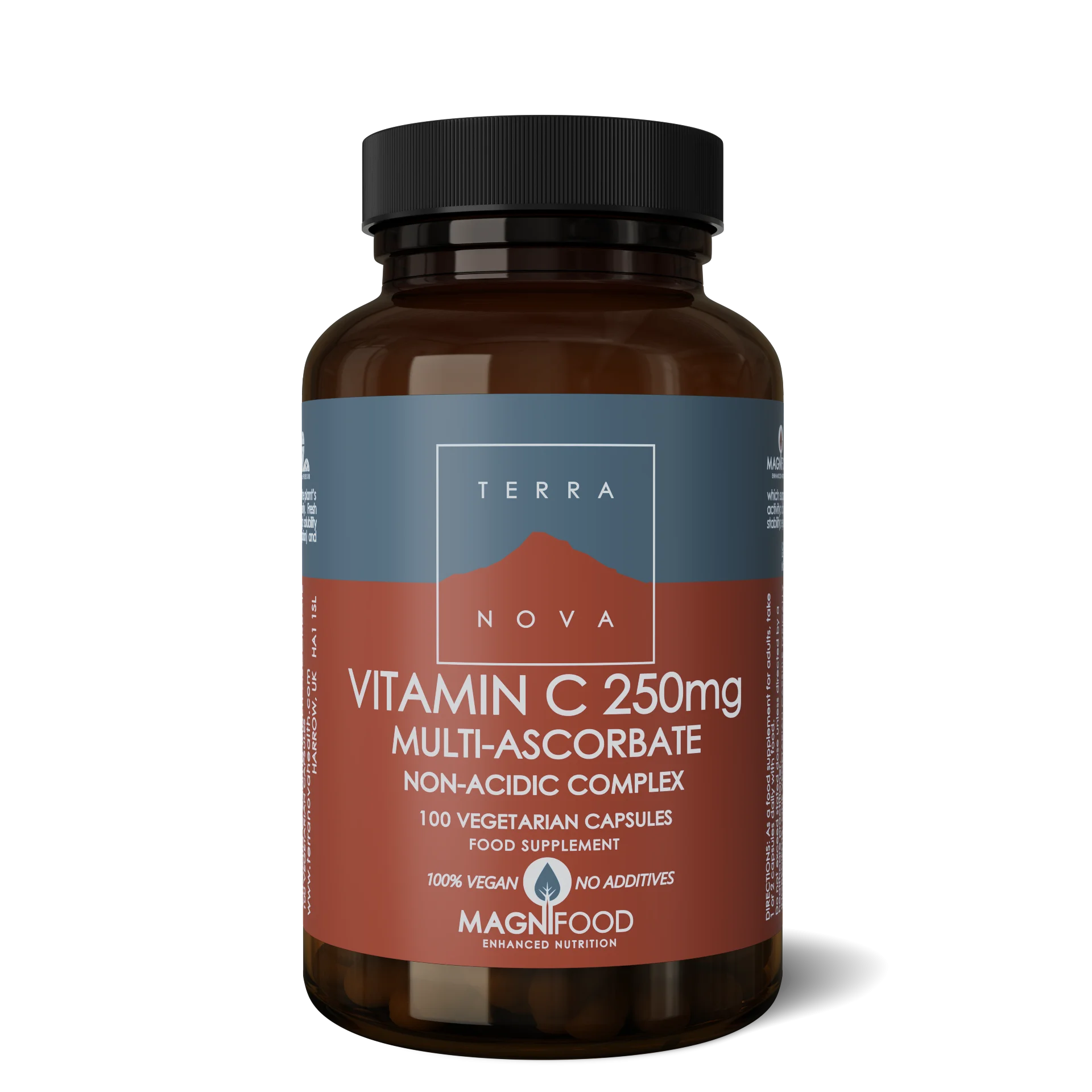 Terranova Health Vitamina C 250 mg Complesso 100 capsule - in forma di ascorbati minerali