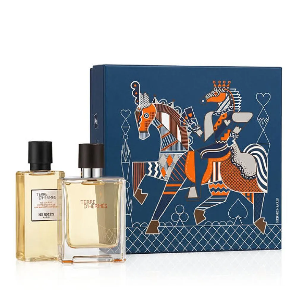Terre D'Hermès Eau de Toilette da uomo 50 ml + gel doccia 40 ml