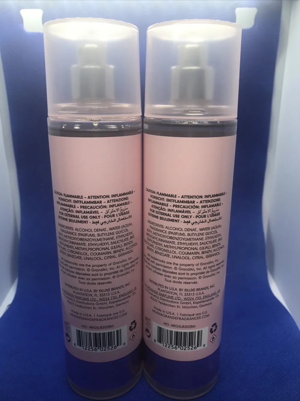 Thank U Next spray per il corpo da donna 236 ml