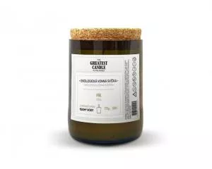 The Greatest Candle in the World The Greatest Candle Candela in bottiglia di vino (170 g) - fico - dura circa 50 ore