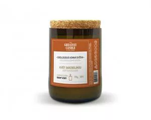 The Greatest Candle in the World The Greatest Candle Candela in bottiglia di vino (170 g) - fiore darjeeling - durata circa 50 ore