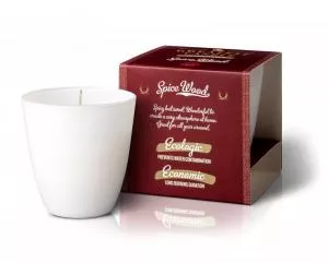 The Greatest Candle in the World Candela profumata in vetro (130 g) - legno e spezie