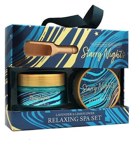 Starry Nights cofanetto regalo scrub corpo 135 g + sali da bagno 105 g