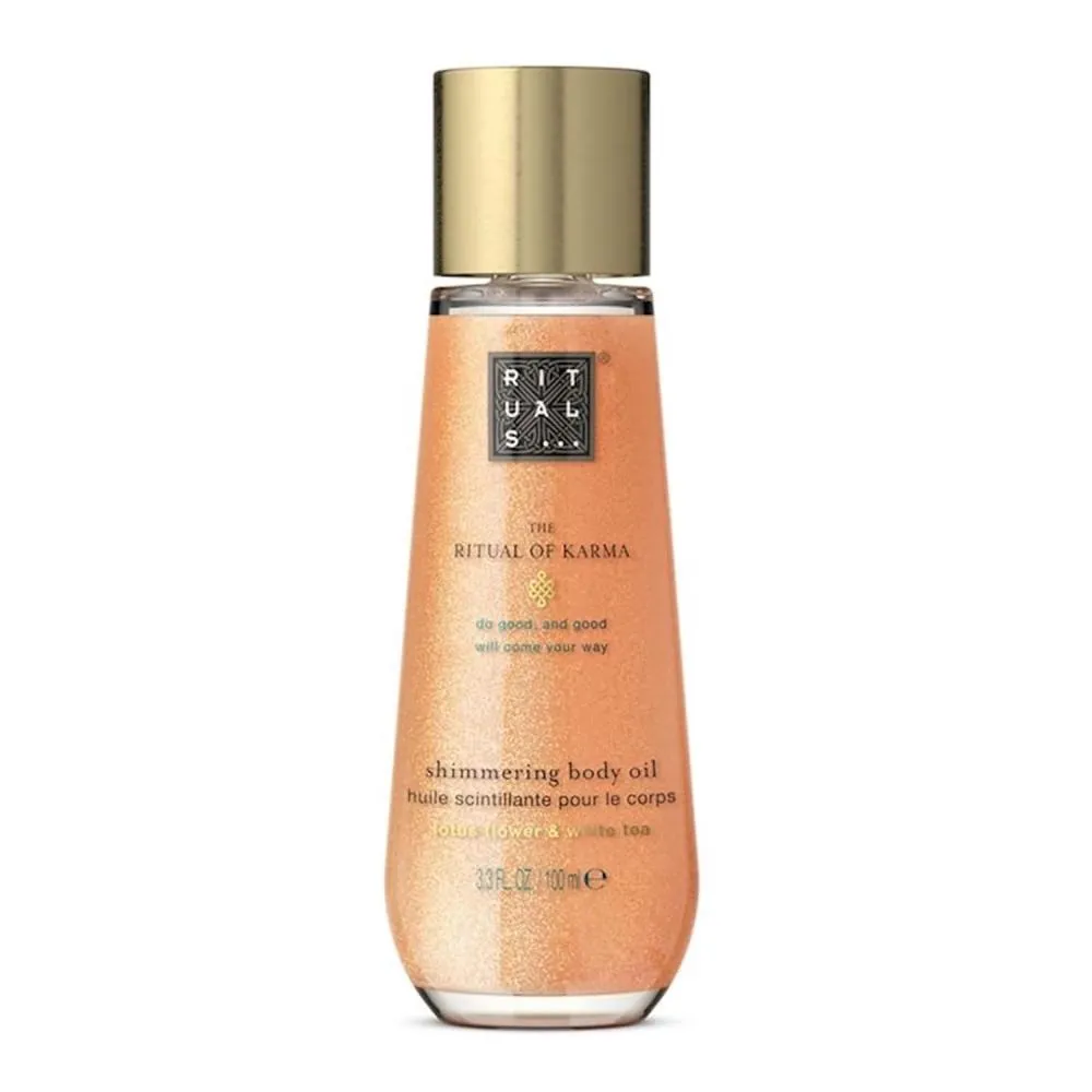 The Ritual of Karma Olio corpo scintillante /3,38 OZ 100 ml