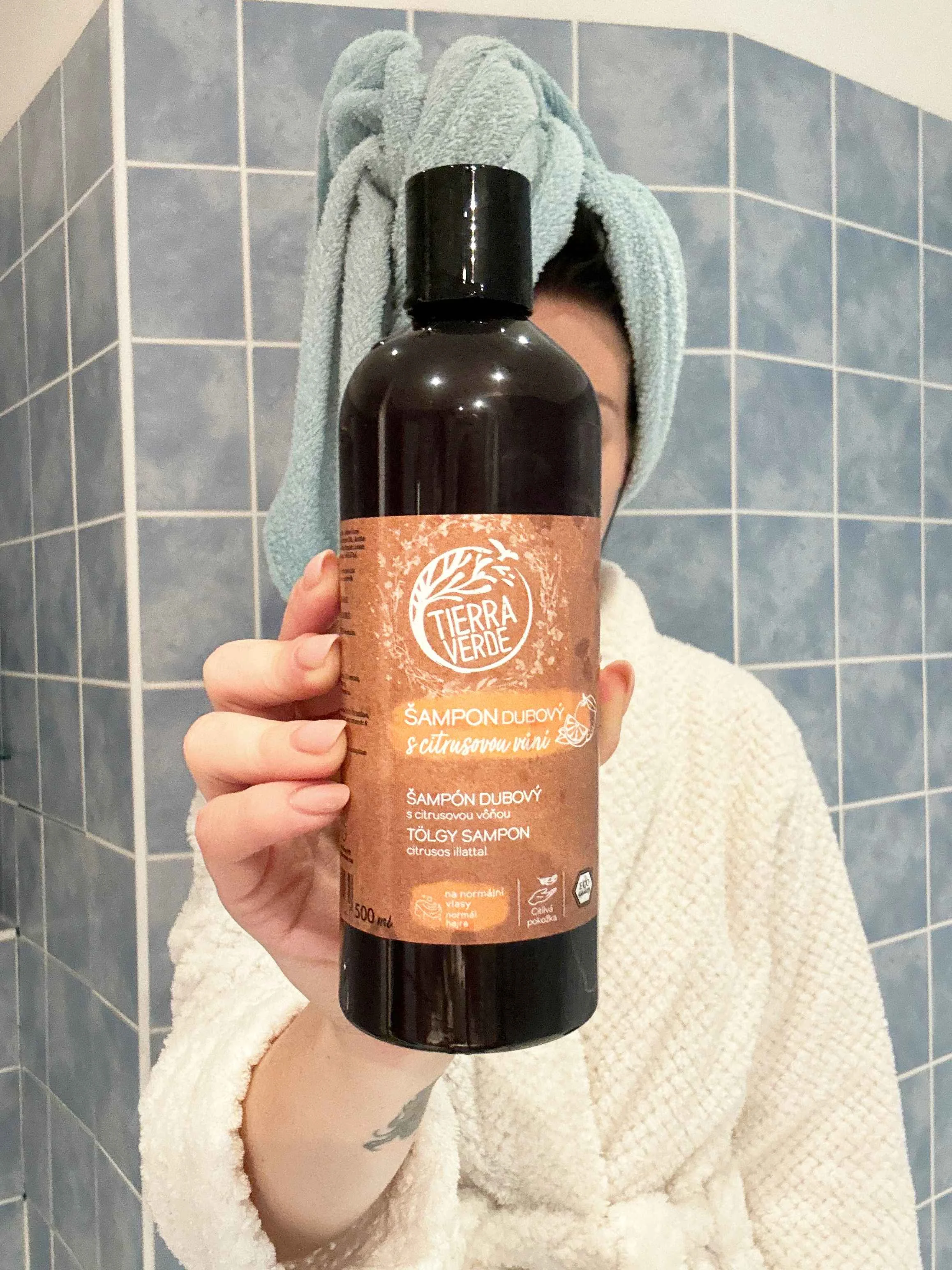 Tierra Verde Shampoo alla quercia con profumo di agrumi 300 ml - per tutta la famiglia
